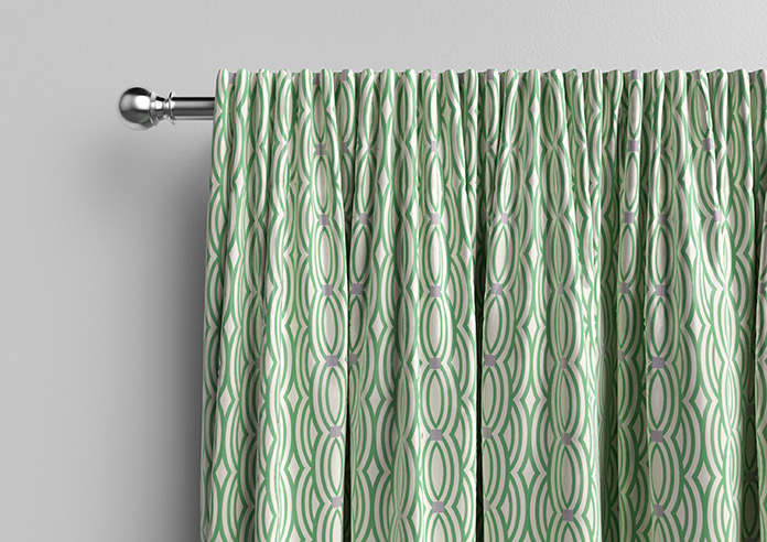 Opulent Scallop, Spearmint - Made To Measure Curtains - Image 10